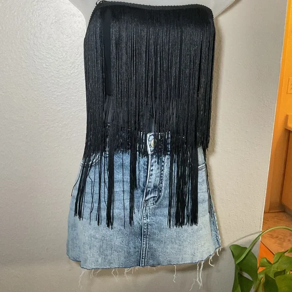 FRINGE CROP TOP - Picture 8 of 10
